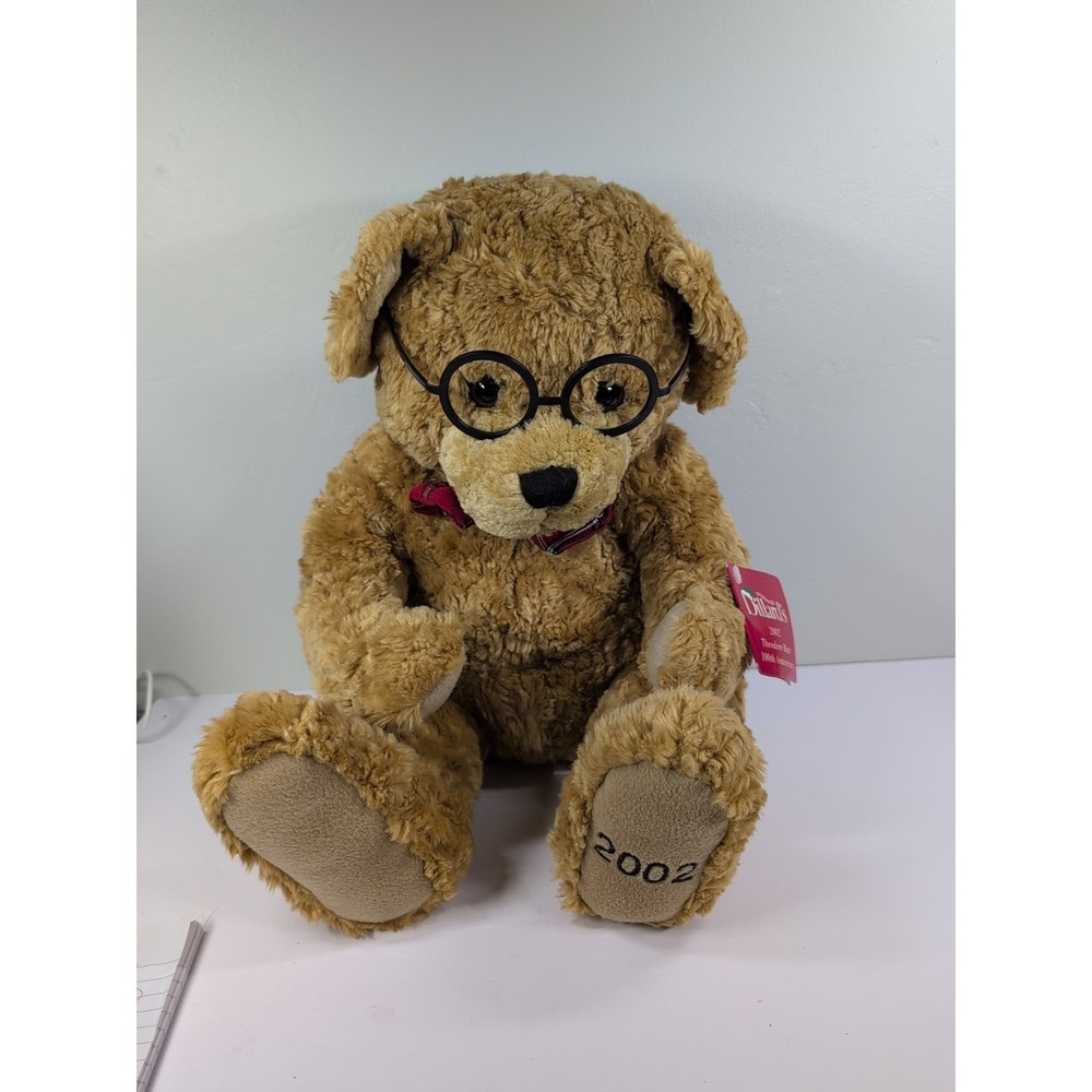 2002 Dillards Teddy‎ Bear Holiday 18" Plush Soft Toy Stuffed Animal
